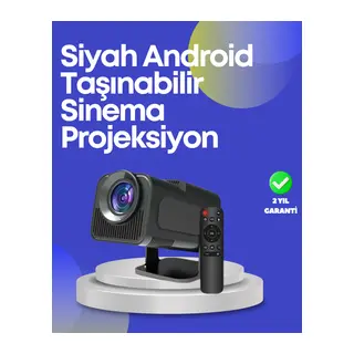 HDMI, USB ve Kulaklık Girişli Çoklu Bağlantı Seçenekli Projektör