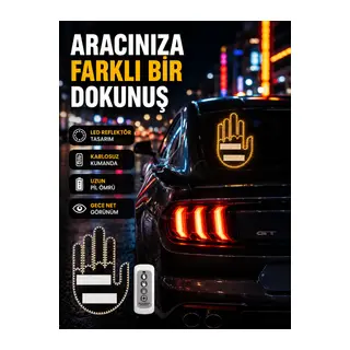 2025 Orijinal LED El Park Uyarı Sistemi Uzaktan Kumandalı