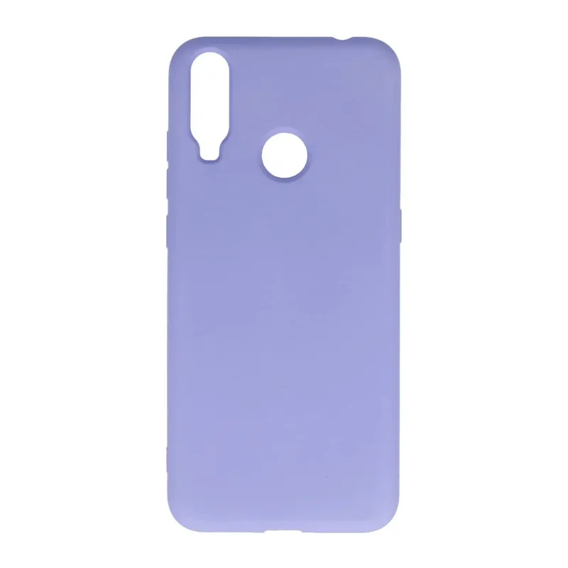General Mobile GM 10 Kılıf Nano içi Kadife Silikon - Lila