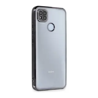 Xiaomi Redmi 9C Kılıf Razer Lensli Silikon - Siyah