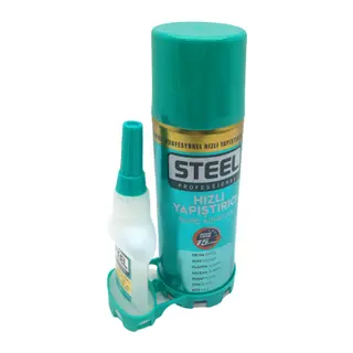 Steel 200ML+20GR Orta Hızlı Yapıştırıcı