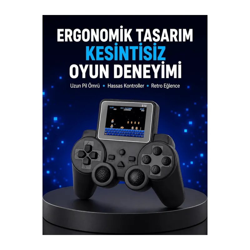 2025 S10 Gamepad 520 Klasik Retro Oyunlu TV Bağlantılı A Kalite Orijinal Yeni Nesil