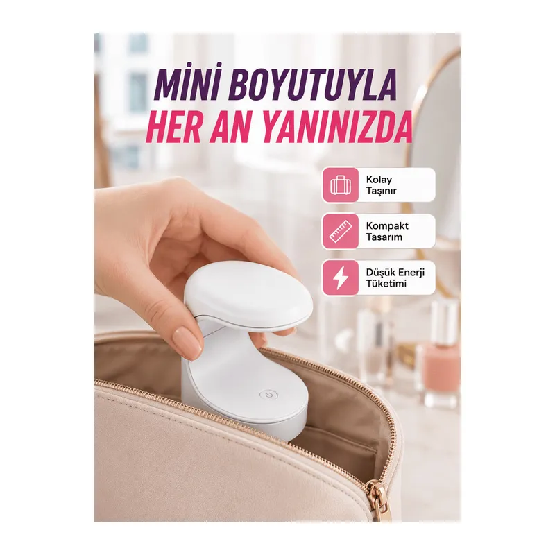 UV ve LED Jel Kurutmaya Uygun – Çift Dalga Boylu Mini Kurutucu Yeni Nesil
