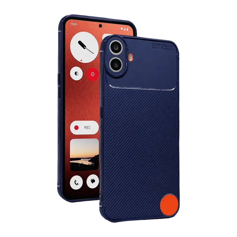 Nothing Phone Nothing CMF Phone 1 Auto Focus Karbon Kapak - Lacivert