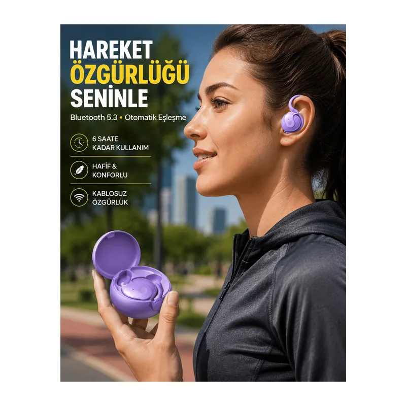 Kulak Arkası Bluetooth Kulaklık, Gürültü Azaltma