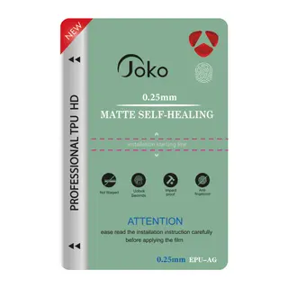 Joko TPU 0.25MM HD Makine Auto Repair Mat Ekran Koruyucu