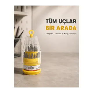 Çok Fonksiyonlu Tornavida Seti Telefon ve Bilgisayar Uyumlu