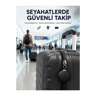Akıllı Bluetooth Takip Cihazı AirTag İOS ve Android Uyumlu