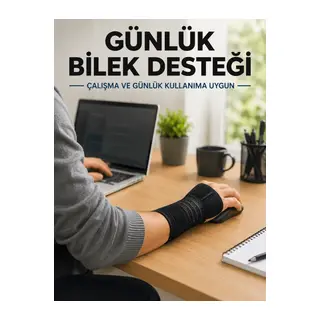 El Bilekliği Avuç İçi Metal Destekli Uzun Ayarlanabilir Bilek Koruyucu