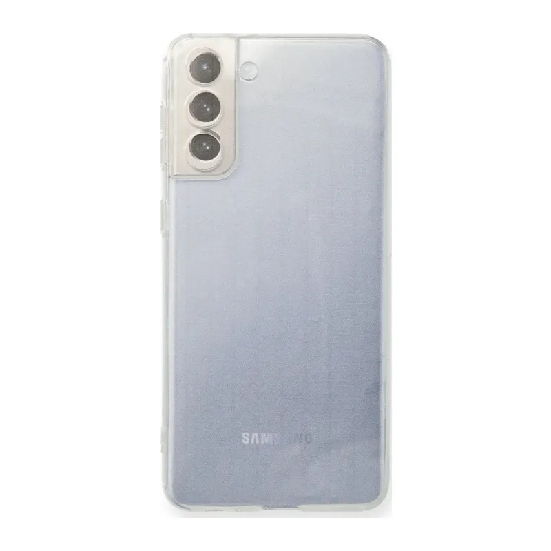 Samsung Galaxy S21 FE Kılıf Lüx Şeffaf Silikon