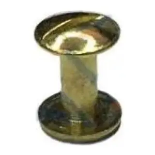 Cilt Menü, Katalog, Kartela Vidası, 6 mm - Nikel, 1 Adet