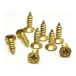 Klips, Menteşe, Ayak, Ağaç, Sunta Vidası 2,2x6,5mm - Sarı 1000 Adet