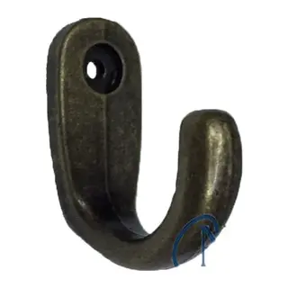 Büyük Tekli Fincan Askı, Dekor Askısı - Antik, 12x23x30 mm