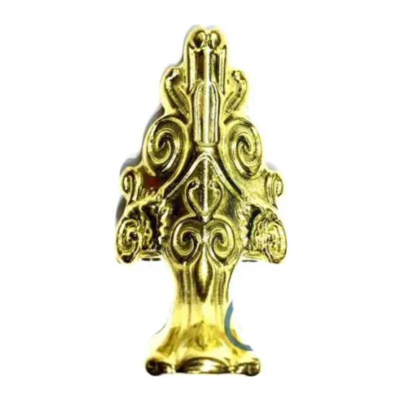 Lükens Sandık Ayağı, Kutu Ayak 4 cm - Sarı, 50 Adet