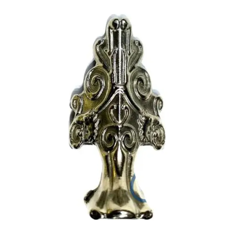 Lükens Sandık Ayağı, Kutu Ayak 4 cm - Nikel, 50 Adet