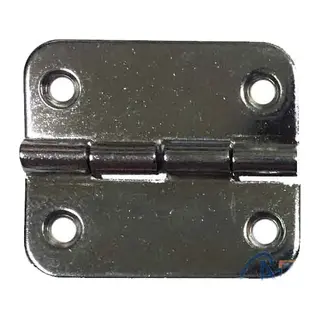Havşalı Menteşe - Büyük, 25x30mm, Nikel, 1 Adet