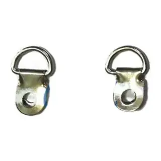 Rambo Tel Resim, Tablo, Çerçeve Askısı - 10x14mm, Nikel, 10 Adet