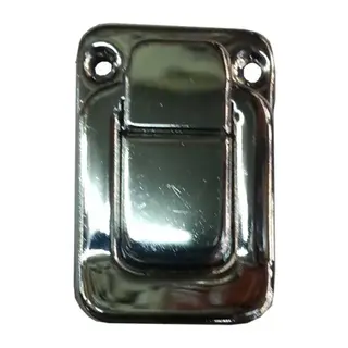 Yaylı Bavul Kilidi - 32x48mm, Nikel, 100 Adet