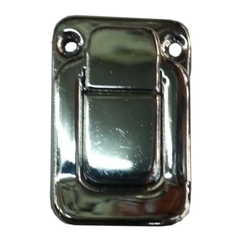 Yaylı Bavul Kilidi - 32x48mm, Nikel, 100 Adet