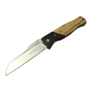 Knives BK-016ZBR Kamp Çakı 23 cm - Ahşap Saplı, Kılıflı, Kutulu, Kemerllikli