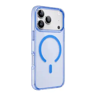 Apple iPhone 18 Pro/17 Pro Pc Real Magsafe Kapak - Sierra Blue