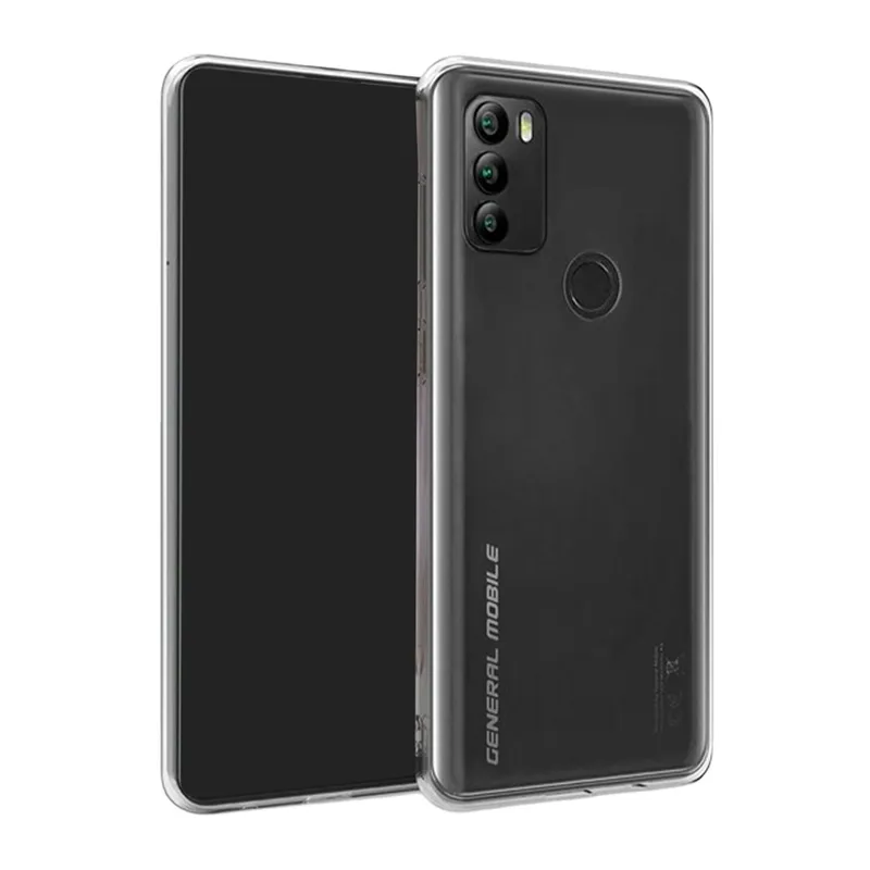 General Mobile GM 21 Plus Kılıf Lüx Şeffaf Silikon
