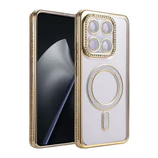 Xiaomi Mi 17T Pro Joke Simli Magneticsafe Kılıf - Gold