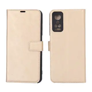 General Mobile GM 22 Pro Trend S Plus Kapaklı Telefon Kılıf - Gold