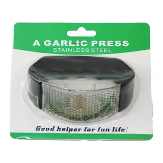 Garlıc Press Metal Zırh Modeli Sarımsak Ezici Plastik Tutamaçlı
