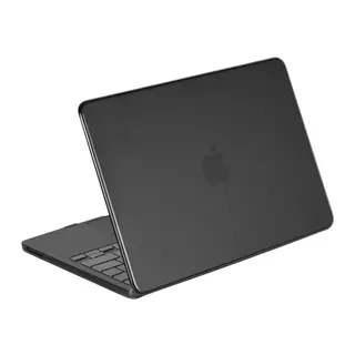 Apple MacBook Neo Şeffaf Macbook Kapak - Siyah