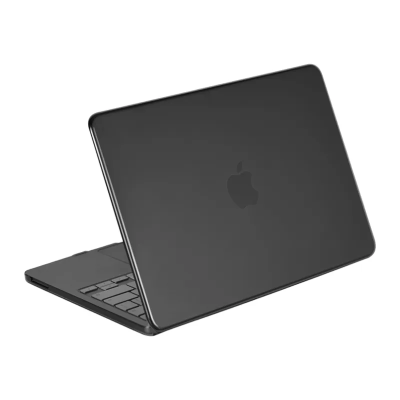 Apple MacBook Neo Şeffaf Macbook Kapak - Siyah