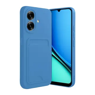 Realme Note 60 Kelvin Kartvizitli Silikon - Açık Mavi