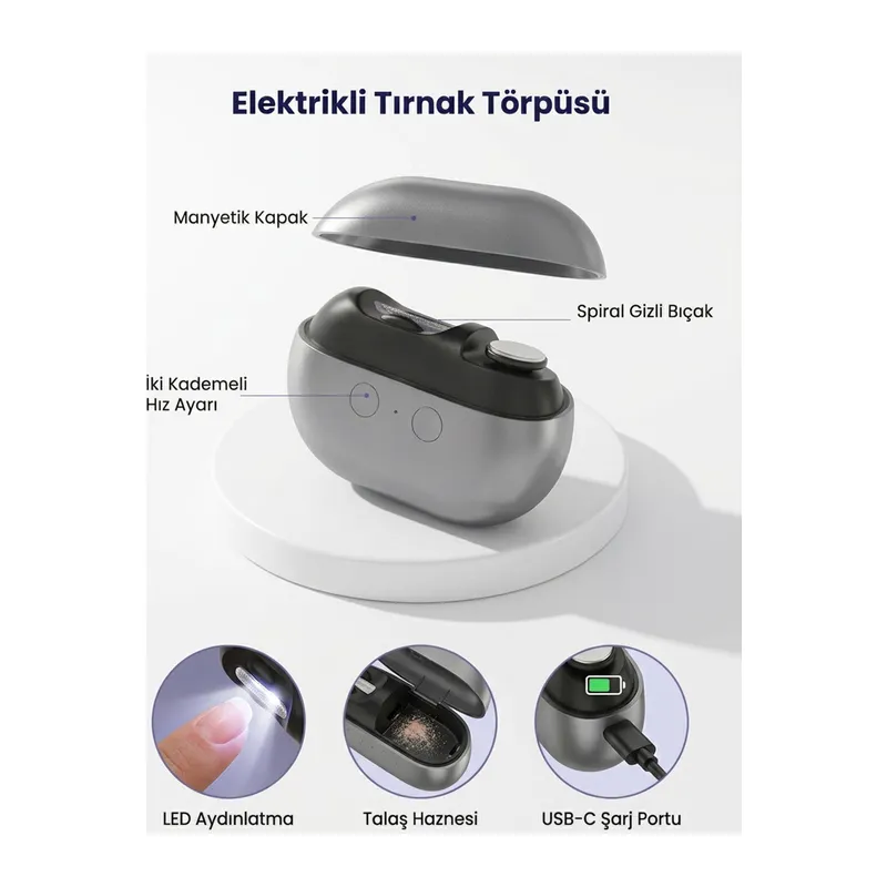 M7 Elektronik Tırnak Makası