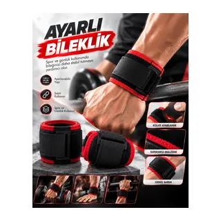 Günlük Kullanıma Uygun Ayarlanabilir Bileklik Cırt Cırtlı Pratik Tasarım