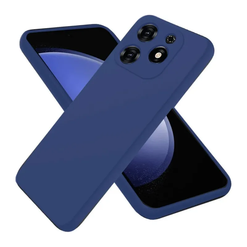 Tecno Spark Go 2024 Kılıf First Silikon - Lacivert