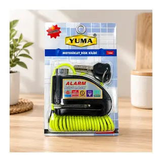 Alarmlı Motosiklet Disk Kilidi