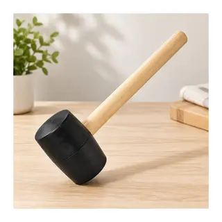 Plastik Başlı Ahşap Saplı Tokmak