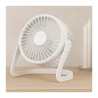 USB Şarjlı Masaüstü Fan 14.5x14.1 cm PVC Gövde