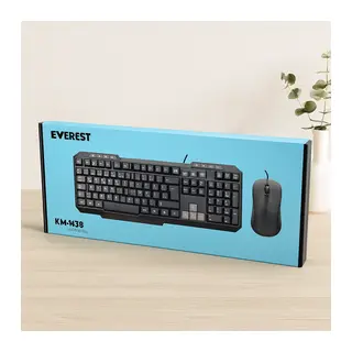 Kablolu USB Klavye Mouse Seti (Q Klavye, 1200 DPI)