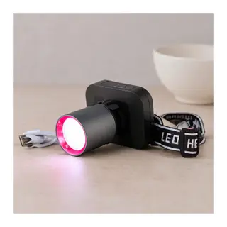 50W Şarjlı Kafa Lambası (USB Type-C, Dijital, Kademe Ayarlı)
