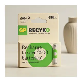 AAA şarjlı pil 650mAh ince