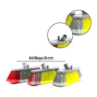 Oto Yıkama Fırçası 8 cm Kıl 8 Sıra Yumuşak
