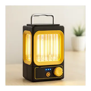 Nostalji Solar Lamba - USB Şarjlı 1500mAh