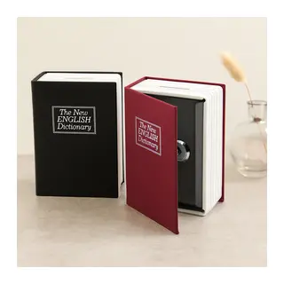 Kitap Modeli Kilitli Kasa 180x115x55 mm - Gizli Kumbara