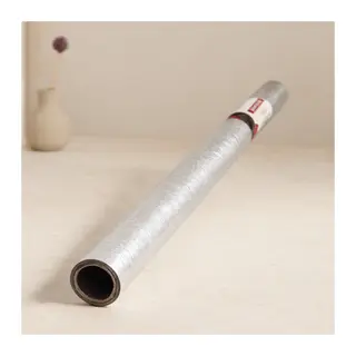 Alüminyum Gümüş Folyo Sticker 2m x 60cm - Kendinden Yapışkanlı Tezgah Kaplama