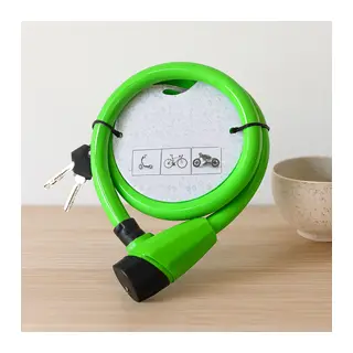 Çelik Tel Motor ve Bisiklet Kilit 18mm x 100cm Anahtarlı
