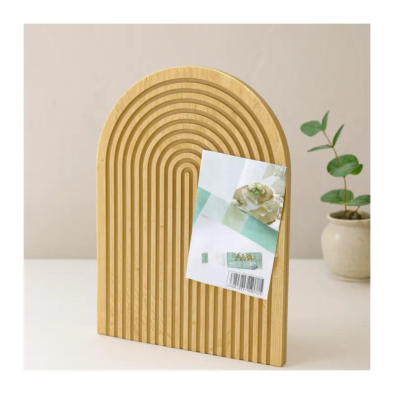 Bambu Servis Tepsisi Sunum Tahtası 22x32 cm (Çift Taraflı)