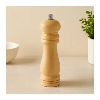 Ahşap Tuz ve Baharat Öğütücü 15 cm (Çap 4.5 cm)