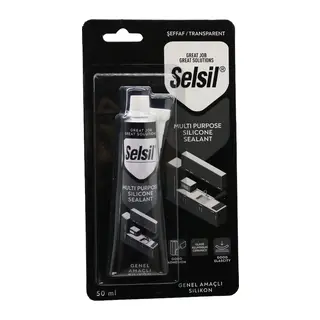 Şeffaf Genel Amaçlı Tüp Silikon 50ml