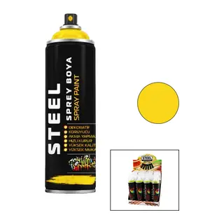 Sarı Metal Sprey Boya 200 ml